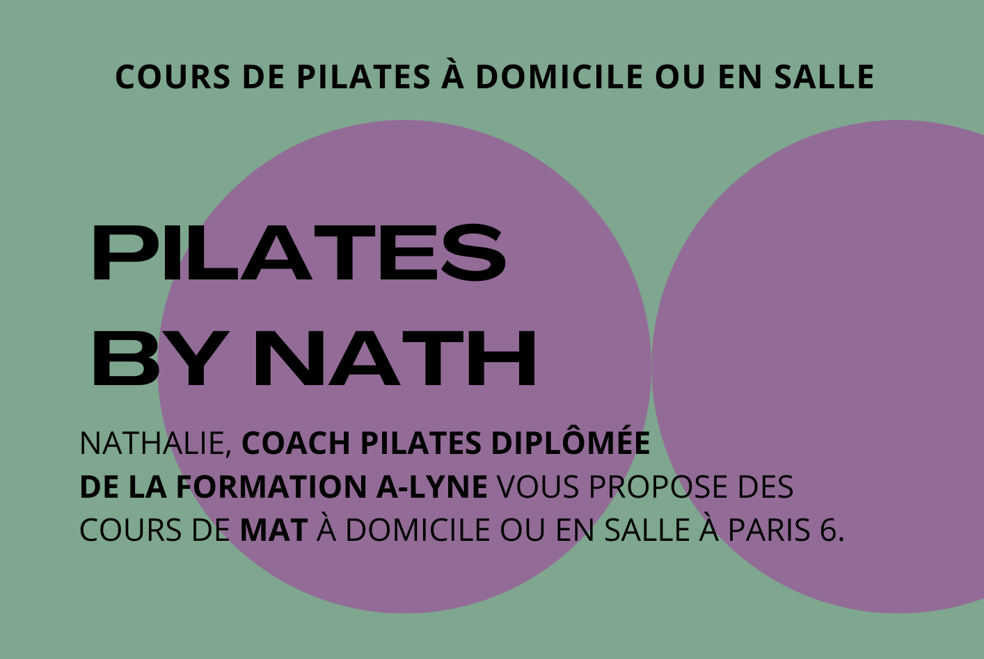 Site Pilates by Nath